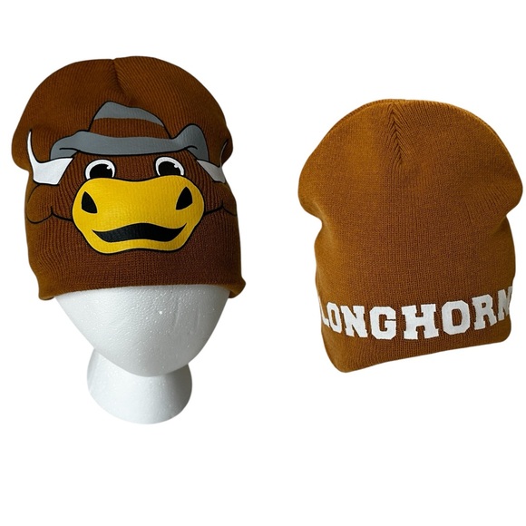 ZAZOOTZ UNIVERSITY OF TEXAS LONGHORNS Knit Beanie Hat One Size - Picture 10 of 10